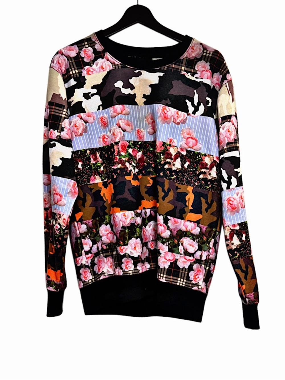 Authentic Givenchy 12 SS Floral Camo Sweatshirt
